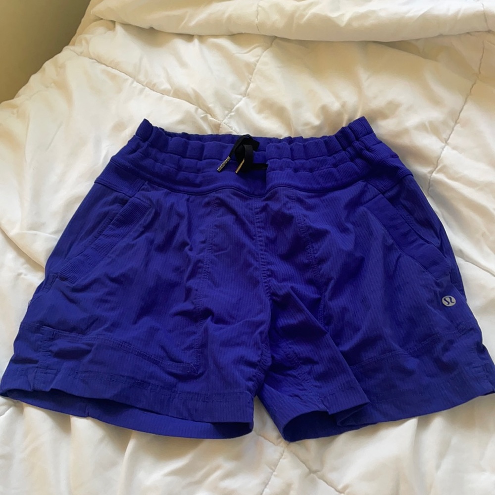 Lululemon Royal Blue Shorts